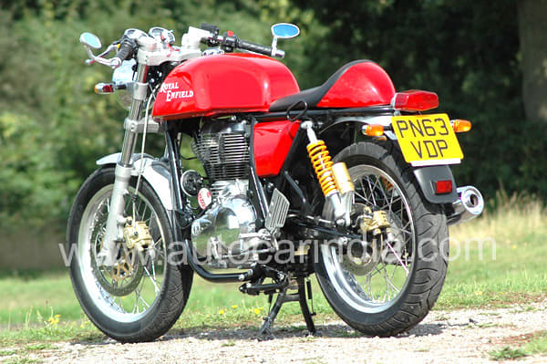 New Royal Enfield Continental GT photo gallery